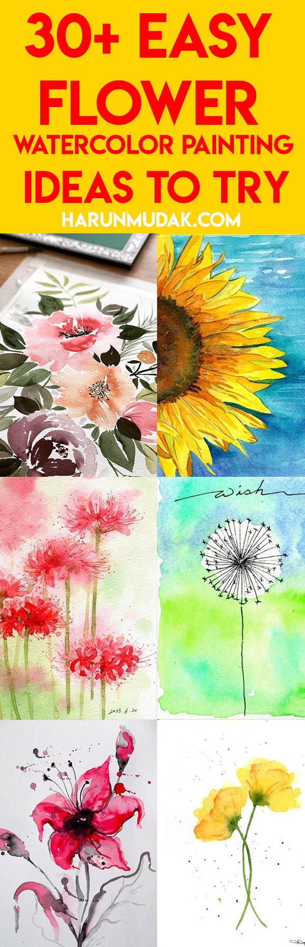 18 Easy DIY Art Projects You Can Make With Watercolors