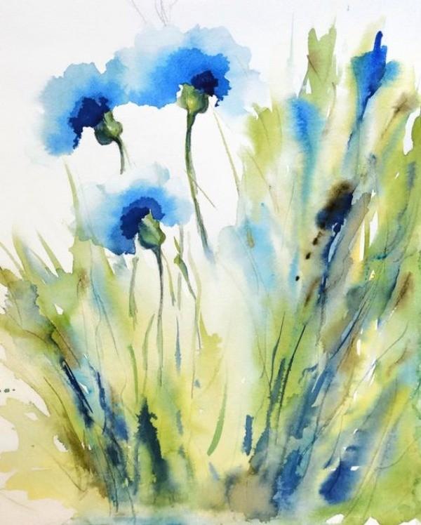 20+ Easy Flower Watercolor Painting Ideas To Try HARUNMUDAK