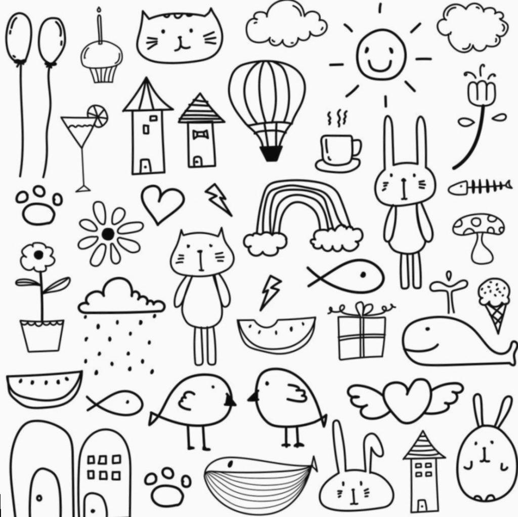 Cute Doodle Images Doodle Drawings Ideas 2021 HARUNMUDAK